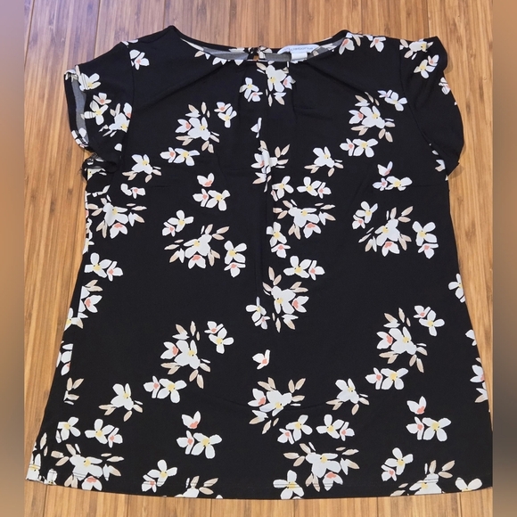 Liz Claiborne Floral Top - Picture 1 of 8